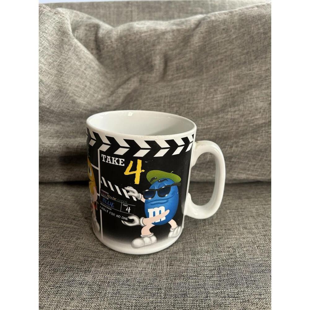 M&M Coffee Mug I Melt For No One Movie Director Ceramic XL Cup - Picture 3 of 7